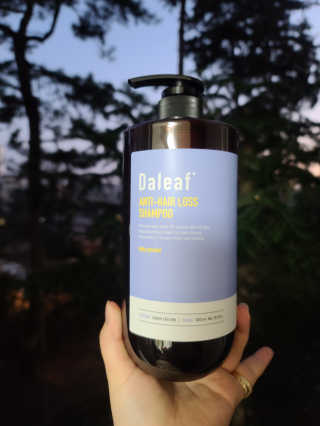 달리프 진저 베러 퍼퓸 탈모 완화 샴푸 1000ml 향 3종 — 5점을 준 리뷰어가 2020년 11월 올린 사용 사진