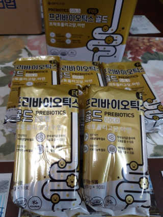 서울약사신협_프리바이오틱스골드_5g x 50포 — 5점을 준 리뷰어가 2020년 7월 올린 사용 사진