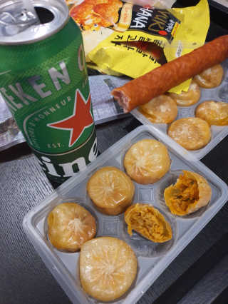 삼양냉동 [삼양] 불닭샤오롱바오+까르보불닭샤오롱바오 2세트구성 — 5점을 준 리뷰어가 2020년 11월 올린 사용 사진