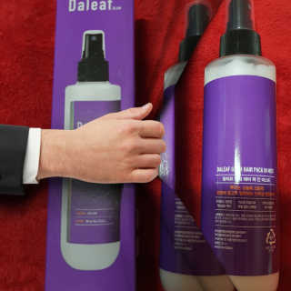 달리프 글램 헤어팩 인미스트 200ml — 5점을 준 리뷰어가 2020년 8월 올린 사용 사진