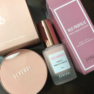 세렌디뷰티 레드 프로폴리스 꿀 찬 색조 set — 5점을 준 리뷰어가 2020년 7월 올린 사용 사진