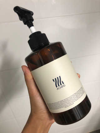 에이처드 유산균 탈모 샴푸 500ml — 4.5점을 준 리뷰어가 2020년 8월 올린 사용 사진