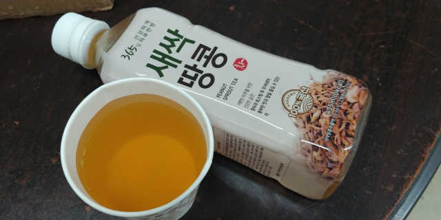 장수원 새싹땅콩차 리뷰 사진