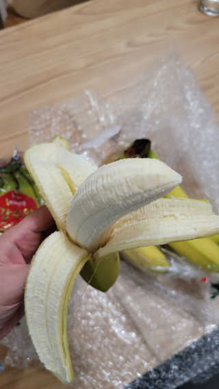 [스미후루] 감숙왕 바나나 2팩 2.6kg 이벤트 — 5점을 준 리뷰어가 2020년 10월 올린 사용 사진