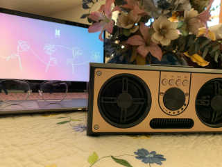 SEVIZ RETRO20W 레트로 블루투스 스피커 — 4.5점을 준 리뷰어가 2020년 6월 올린 사용 사진