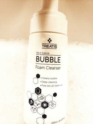 트리티스 [TREATIS] Bubble Foam Cleanser 200ml — 5점을 준 리뷰어가 2021년 1월 올린 사용 사진