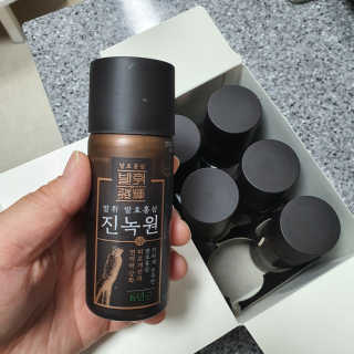 한국야쿠르트 발휘 발효홍삼 진녹綠원 — 5점을 준 리뷰어가 2020년 11월 올린 사용 사진