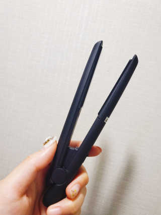 모즈헤어 휴대용 미니 고데기 — 5점을 준 리뷰어가 2020년 11월 올린 사용 사진