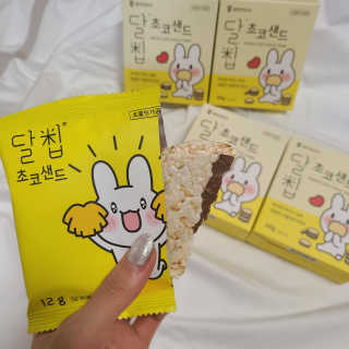 네이처오다 달칩 초코샌드 — 4.5점을 준 리뷰어가 2020년 7월 올린 사용 사진