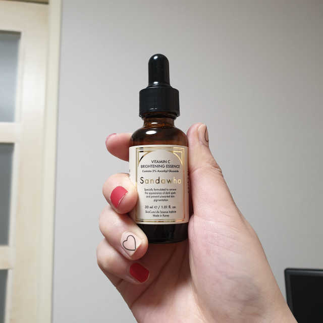[스킨큐어] 산다화 비타민C 화이트닝 에센스 30ml 리뷰 사진