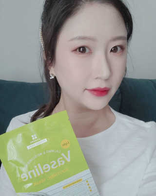 리더스코스메틱 리더스 라이트 바세린 마스크 4종 — 5점을 준 리뷰어가 2020년 9월 올린 사용 사진