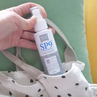 SP9 스프레이형 프리미엄 살균소독제 500ml+100ml — 5점을 준 리뷰어가 2020년 12월 올린 사용 사진
