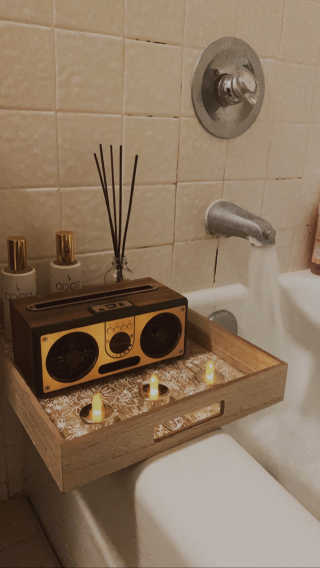 SEVIZ RETRO20W 레트로 블루투스 스피커 — 5점을 준 리뷰어가 2020년 8월 올린 사용 사진