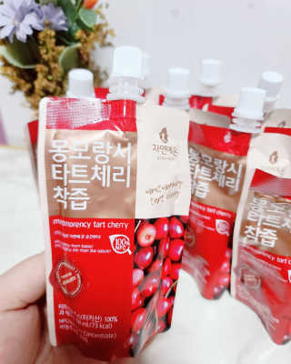 자연에온 몽모랑시 타트체리 착즙 100mL 10개입 2BOX — 5점을 준 리뷰어가 2020년 11월 올린 사용 사진