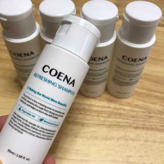 코에나샴푸 자연유래 식물성 코에나 샴푸 50ml — 5점을 준 리뷰어가 2020년 4월 올린 사용 사진