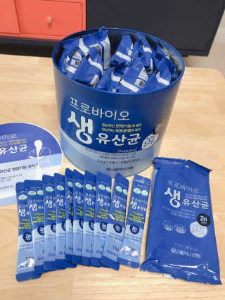 서울약사신협_프로바이오생유산균_2.5G x 100포 — 5점을 준 리뷰어가 2020년 9월 올린 사용 사진