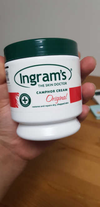인그람스 캠퍼 크림 오리지널 300ml — 5점을 준 리뷰어가 2020년 4월 올린 사용 사진
