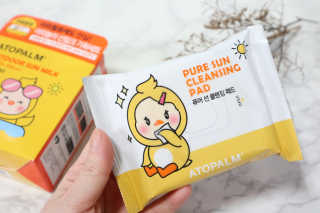 아토팜 야외놀이 선밀크 SPF50+ PA+++ — 5점을 준 리뷰어가 2020년 5월 올린 사용 사진