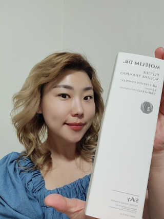 모제림닥터 펩타이드 실키 볼륨 샴푸 — 5점을 준 리뷰어가 2020년 10월 올린 사용 사진