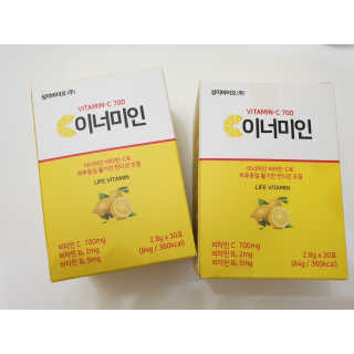 이너미인 VITAMIN-C 700 — 4.5점을 준 리뷰어가 2020년 9월 올린 사용 사진