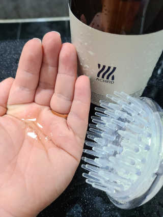 에이처드 유산균 탈모 샴푸 500ml — 3.5점을 준 리뷰어가 2020년 8월 올린 사용 사진
