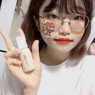 셀프코딩 네버비더세임 리퀴드 파운데이션 — 5점을 준 리뷰어가 2020년 9월 올린 사용 사진