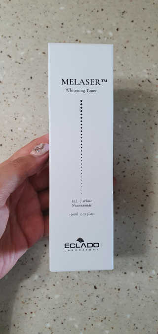 ECLADO 에끌라두 멜라이져 화이트닝 토너 — 5점을 준 리뷰어가 2020년 9월 올린 사용 사진