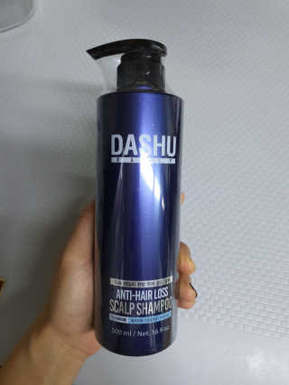 다슈코리아 다슈 데일리 단백질 한방 두피 골드 샴푸 500ml — 4점을 준 리뷰어가 2020년 7월 올린 사용 사진