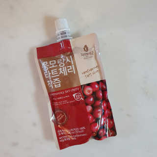 자연에온 몽모랑시 타트체리 착즙 100mL 10개입 2BOX — 5점을 준 리뷰어가 2020년 12월 올린 사용 사진