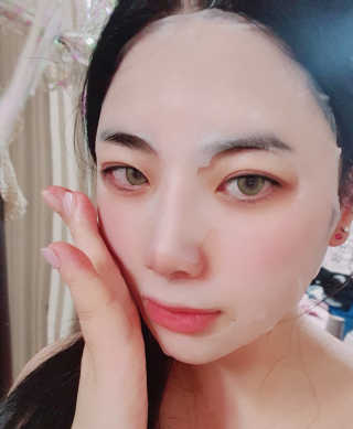 비피도랩 프로클리닉 폴루션에이징 프로텍트 마스크 — 4점을 준 리뷰어가 2020년 8월 올린 사용 사진