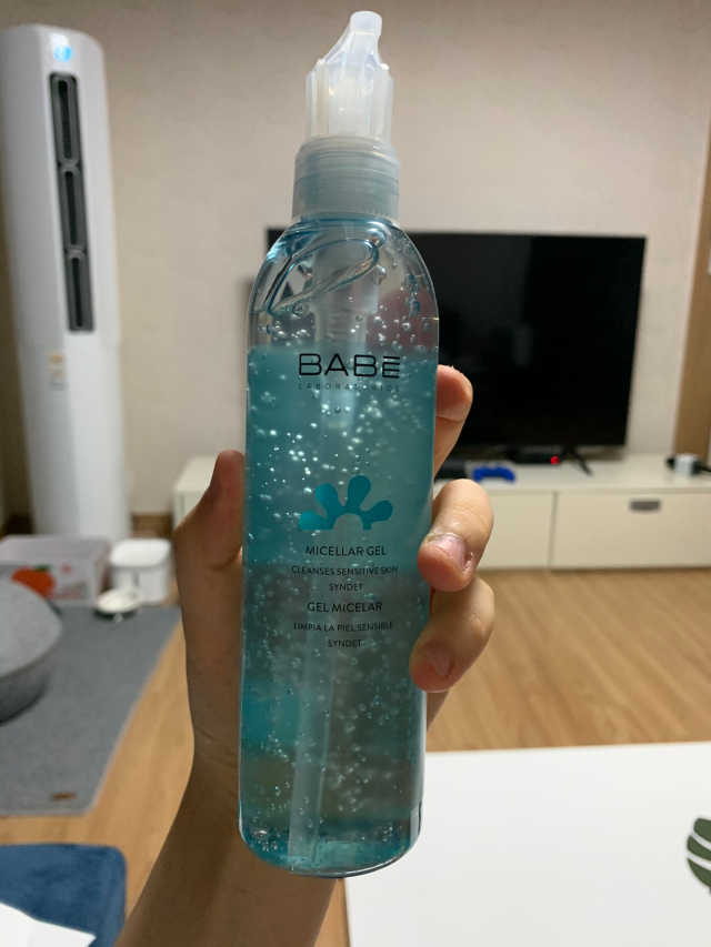 바베 미셀라 젤 클렌저 리뷰 사진