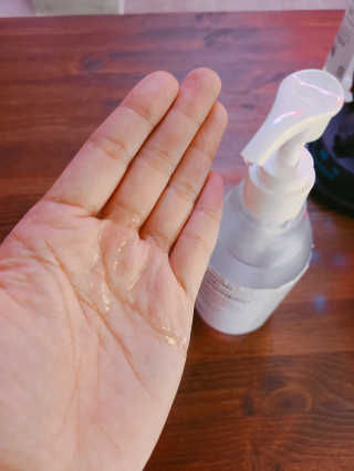 온가족 위생습관, 72스퀘어 손소독제 300ml+30mlx2 구성 — 3점을 준 리뷰어가 2020년 10월 올린 사용 사진
