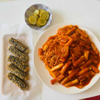화곡미담 옛날 떡볶이 — 5점을 준 리뷰어가 2020년 4월 올린 사용 사진