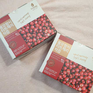 자연에온 몽모랑시 타트체리 착즙 100mL 10개입 2BOX — 5점을 준 리뷰어가 2020년 10월 올린 사용 사진