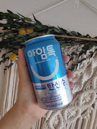 일화 아임톡 탄산수 355mlX24캔 + 보냉팩 증정이벤트 — 5점을 준 리뷰어가 2020년 5월 올린 사용 사진