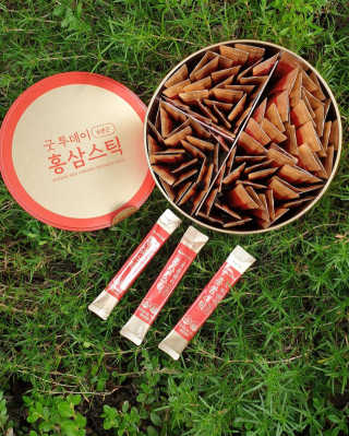 서울약사신협_굿투데이홍삼스틱_10ml x 100포 — 5점을 준 리뷰어가 2020년 7월 올린 사용 사진