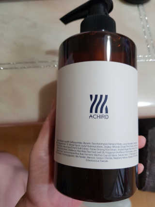 에이처드 유산균 탈모 샴푸 500ml — 4.5점을 준 리뷰어가 2020년 9월 올린 사용 사진