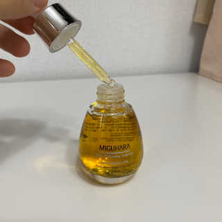 미구하라 울트라 화이트닝 앰플 35ml — 5점을 준 리뷰어가 2020년 4월 올린 사용 사진