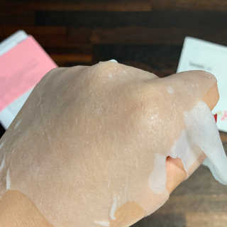 비피도랩 프로클리닉 폴루션에이징 프로텍트 마스크 — 4점을 준 리뷰어가 2020년 8월 올린 사용 사진
