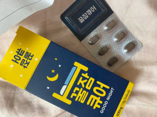 조은약초 꿀잠큐어 제주 감태추출물 감태정 600mg — 5점을 준 리뷰어가 2020년 4월 올린 사용 사진