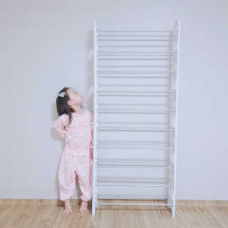 바네스데코 DIY 오픈 10단 신발 정리대 화이트 — 5점을 준 리뷰어가 2020년 5월 올린 사용 사진
