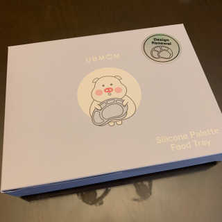 유비맘 캐릭터 실리콘 흡착 식판_색상 랜덤발송 — 5점을 준 리뷰어가 2020년 10월 올린 사용 사진