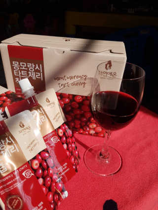 자연에온 몽모랑시 타트체리 착즙 100mL 10개입 2BOX — 5점을 준 리뷰어가 2020년 10월 올린 사용 사진
