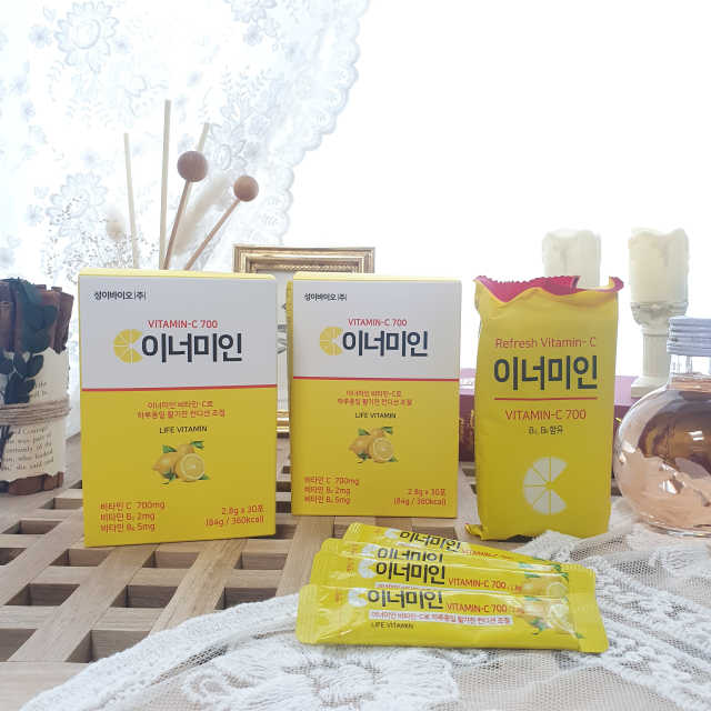 이너미인 VITAMIN-C 700 리뷰 사진