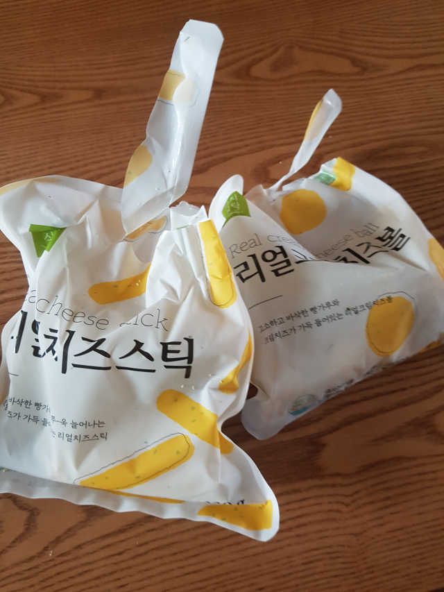 리얼치즈스틱, 리얼크림치즈볼 리뷰 사진