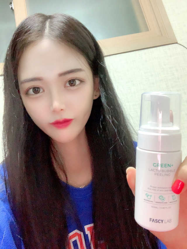 파시랩 그린 플러스 락토 버블 필링 리뷰 사진