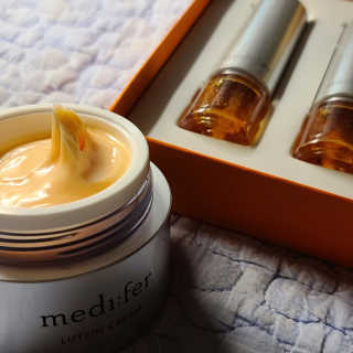 메디페르 [ 1+1 ] 루테인앰플세트 1개 + 루테인크림 50ml 1개 — 5점을 준 리뷰어가 2020년 10월 올린 사용 사진