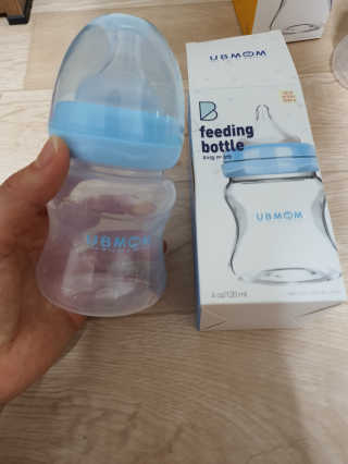 유비맘 신생아젖병 120ml 트리플팩_ 젖꼭지 포함 — 5점을 준 리뷰어가 2020년 8월 올린 사용 사진