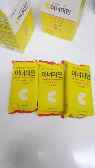 이너미인 VITAMIN-C 700 — 5점을 준 리뷰어가 2020년 9월 올린 사용 사진