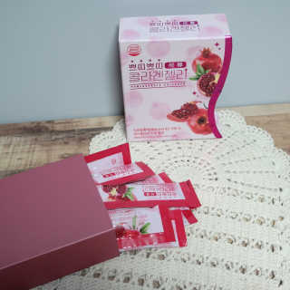 헬스업_쁘띠쁘띠석류콜라겐젤리_20g x 14포 — 4점을 준 리뷰어가 2020년 10월 올린 사용 사진